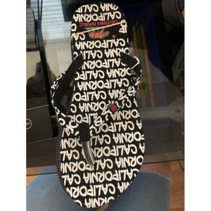 California Republic flip flops 7-7.5 woman size